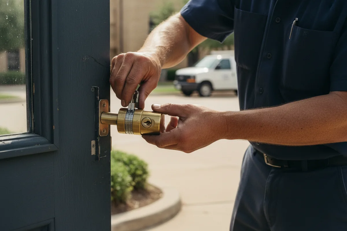 High-Security Locks Installation