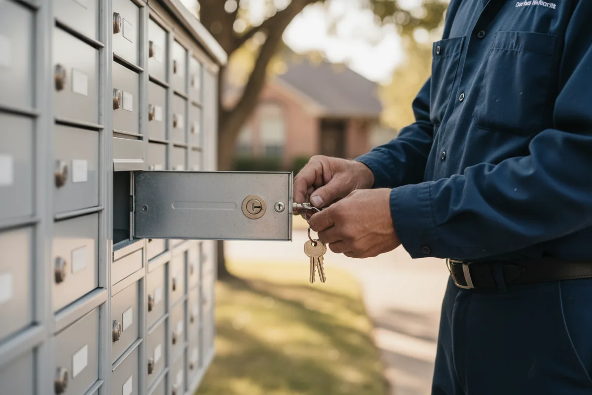 Mailbox Lock Replacement